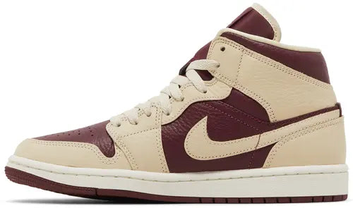 Air Jordan 1 Mid SE - 'Split Beach Cherrywood Red'