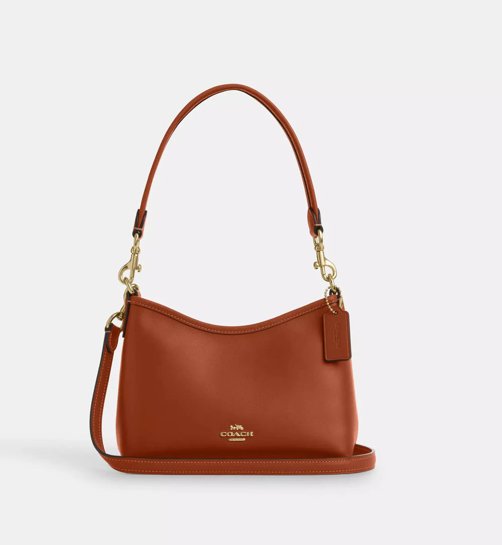 Coach Laurel Small Shoulder Bag 'Smooth Leather Gold Tan'