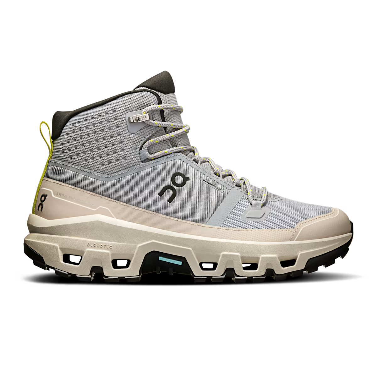 On Running Cloudrock Mid Waterproof Alloy | Ice