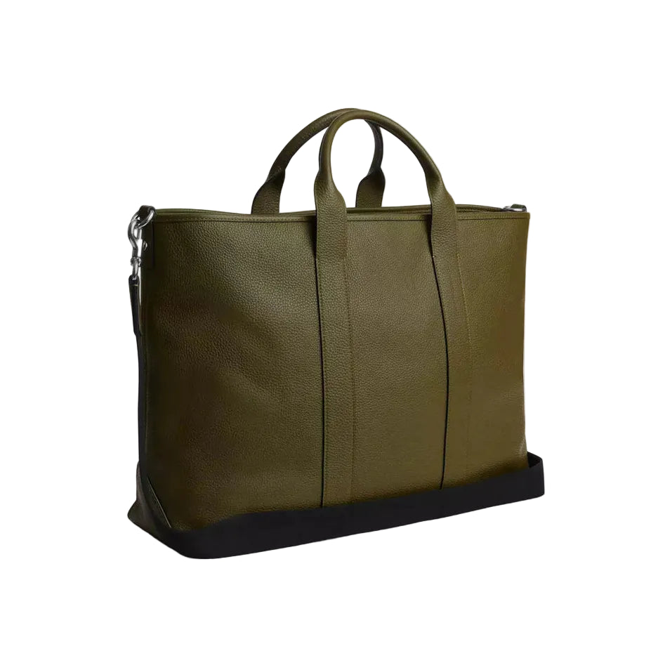 Coach Grayson Tote Bag With Charms 'Silver Olive'