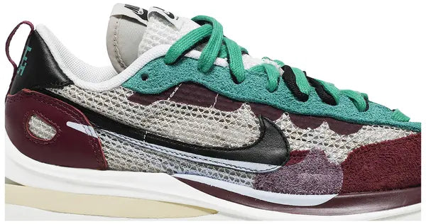 Sacai x VaporWaffle 'Red Neptune Green'