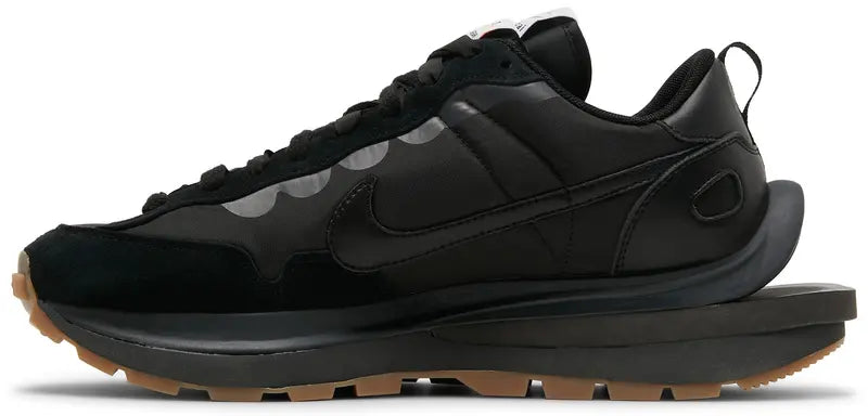 Sacai x VaporWaffle 'Black Gum'