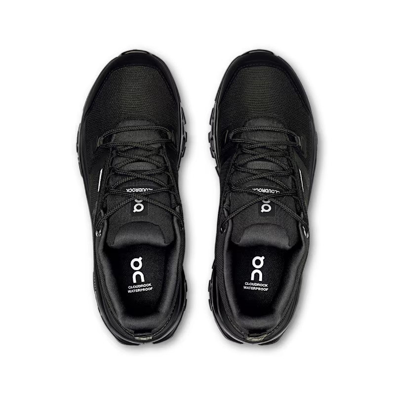 On Running Cloudrock Low Waterproof 'Black'