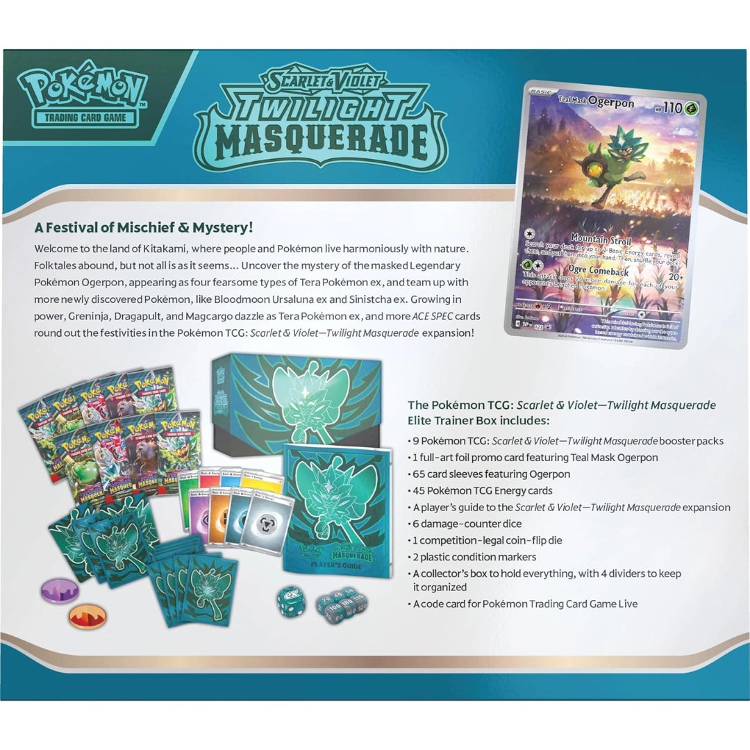 Pokemon Twilight Masquerade Elite Trainer Box