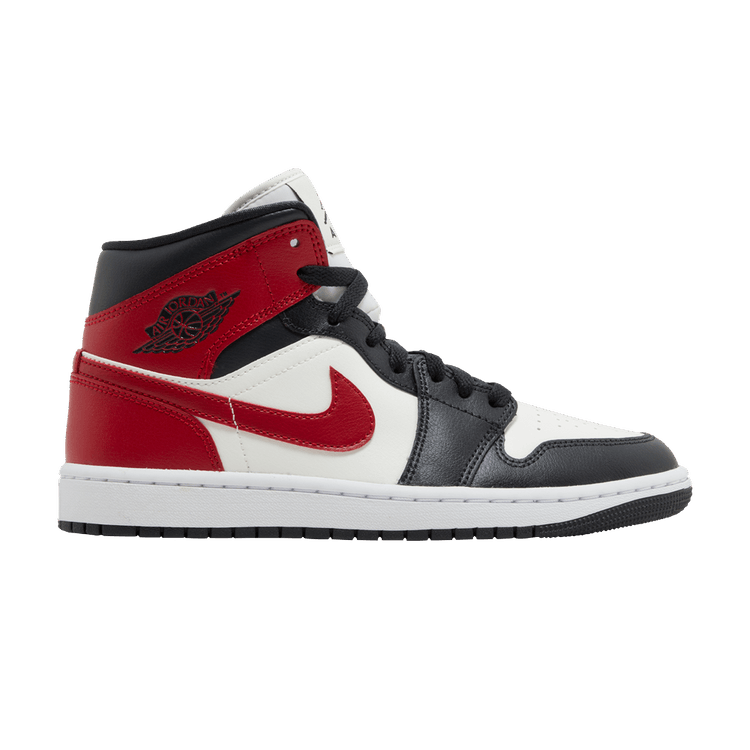 Air Jordan 1 Mid 'Gym Red Off Noir' (WMNS)