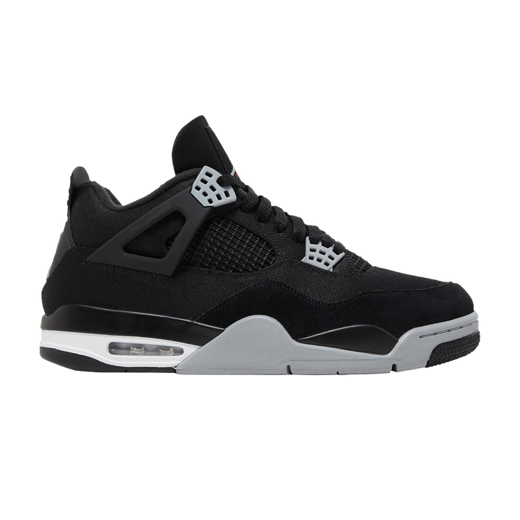 Air Jordan 4 Retro 'Black Canvas'