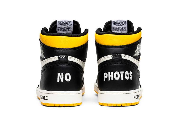 Air Jordan 1 Retro High 'Not for Resale Varsity Maize'