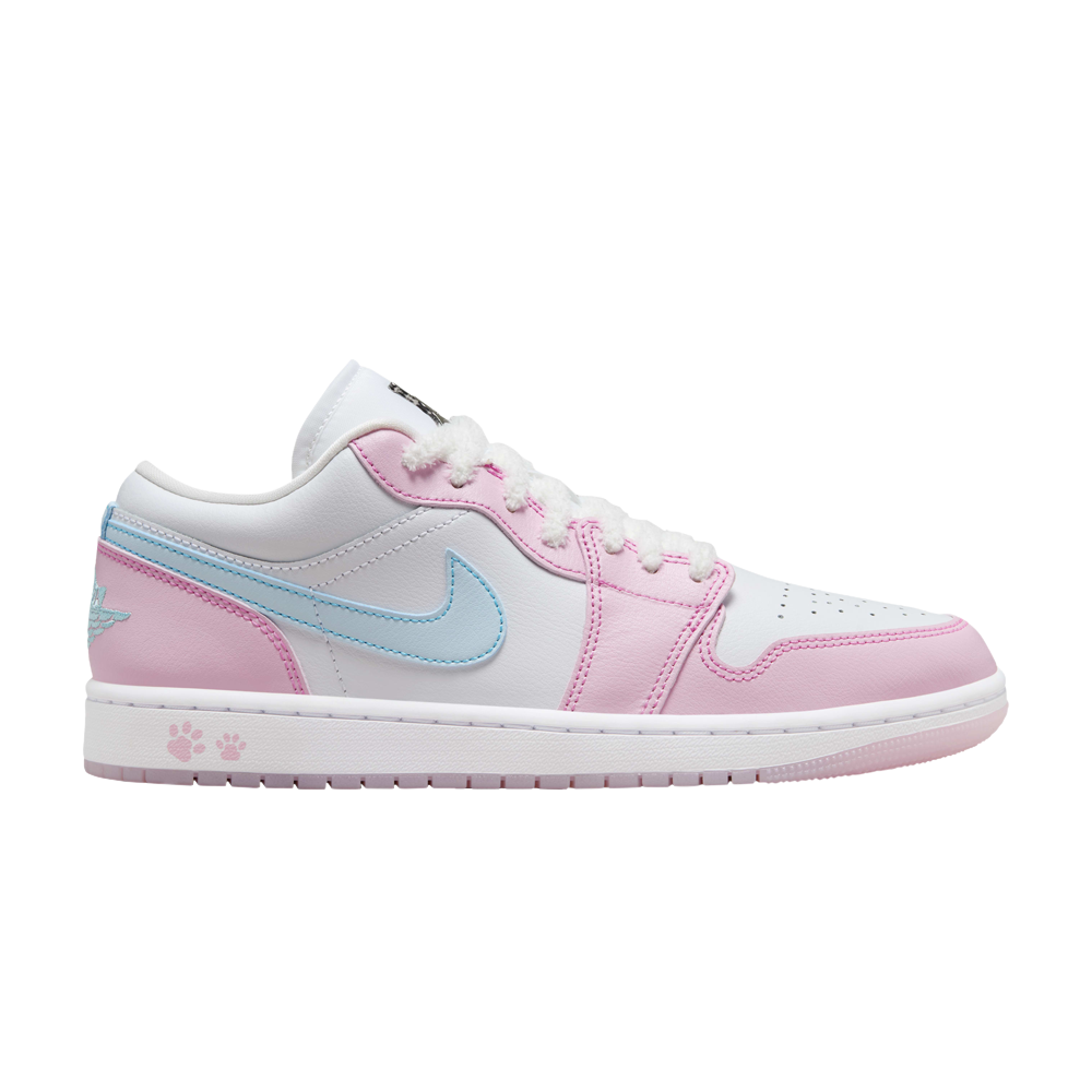 Air Jordan 1 Low SE 'Paw Print Pink Foam' (WMNS)