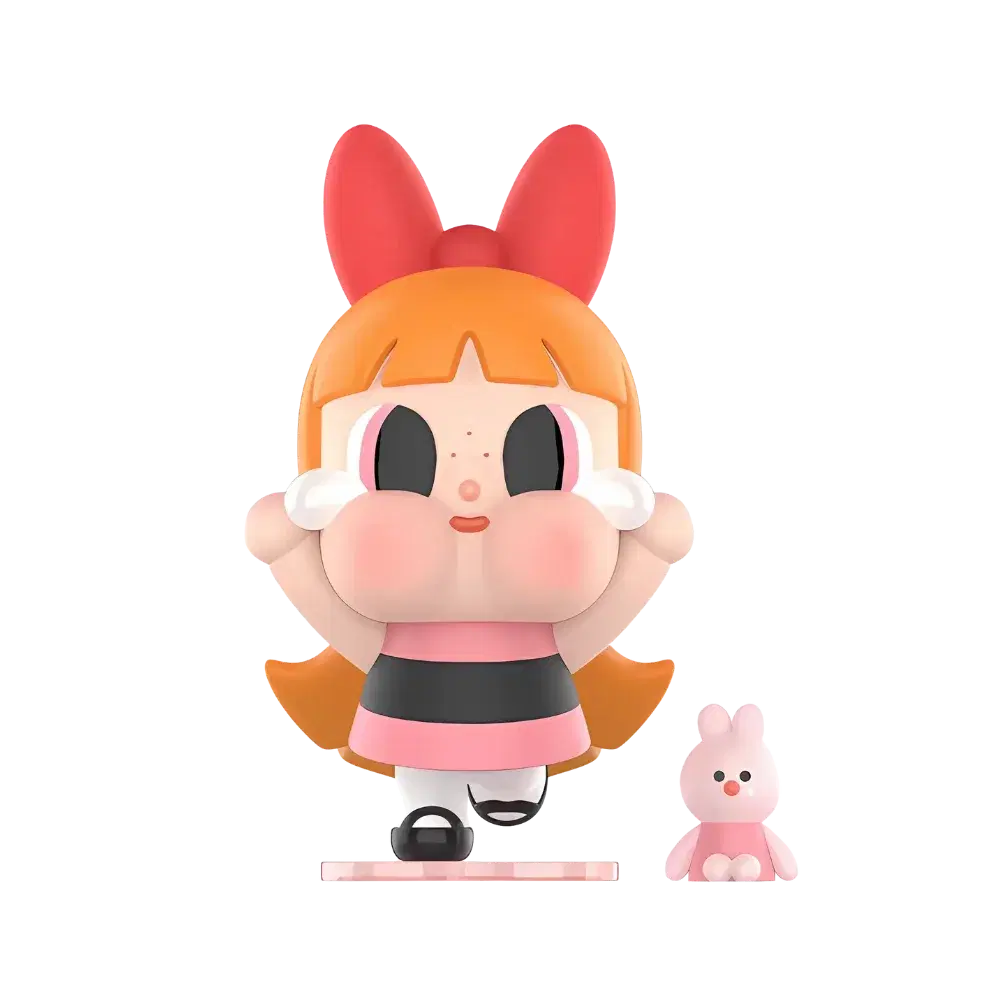 Pop Mart CRYBABY x Powerpuff Girls Series Blossom Figure