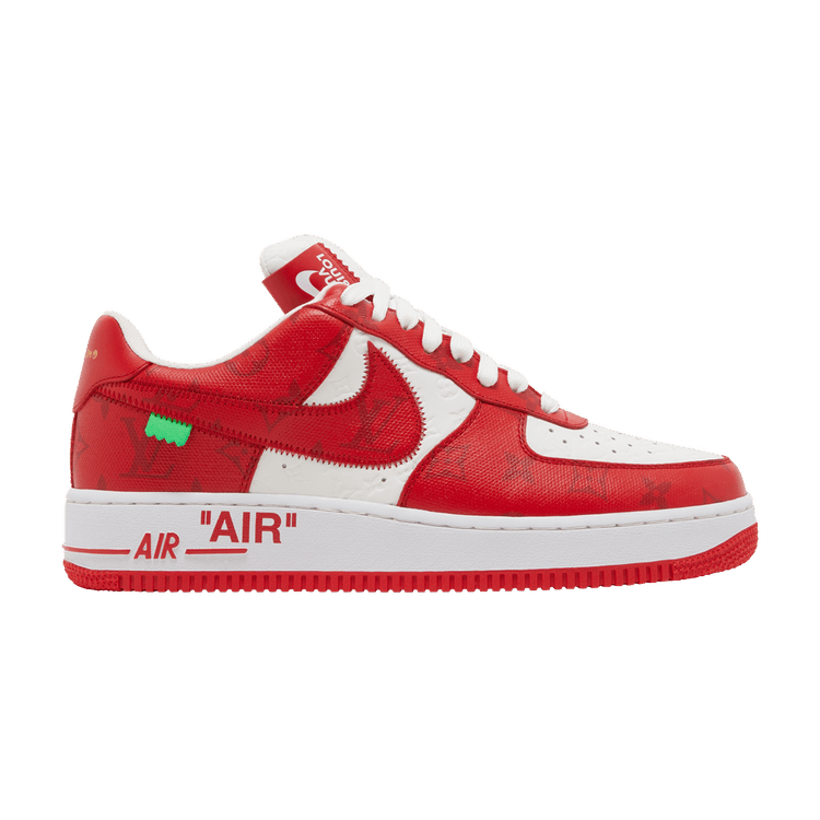 Louis Vuitton x Nike Air Force 1 By Virgil Abloh ‘Red’