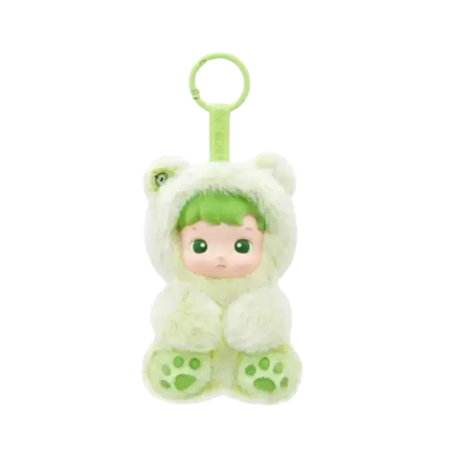 Pop Mart HACIPUPU Gummy Bear Series Vinyl Green Apple Flavor Plush Pendant