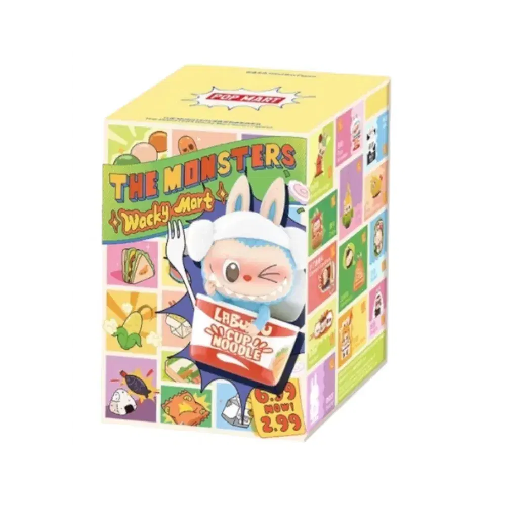 Pop Mart Labubu The Monsters Wacky Mart Series Figure Single Blind Box
