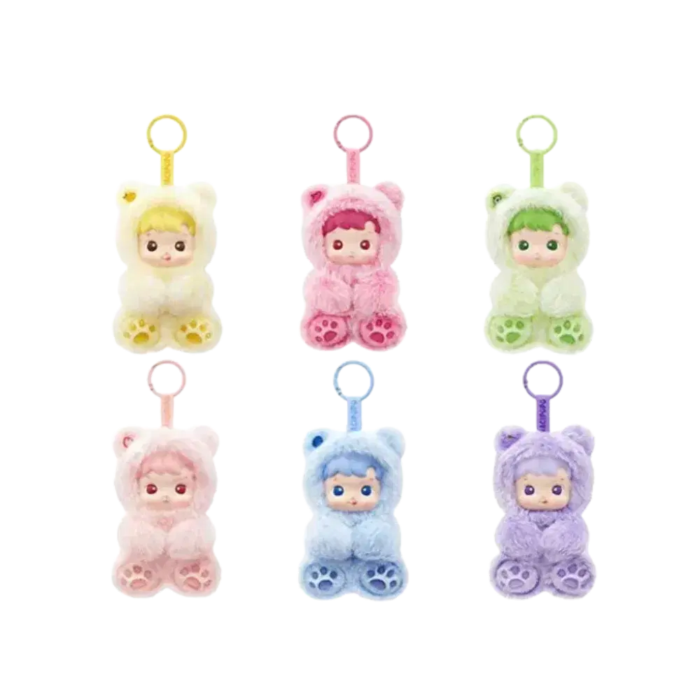 Pop Mart HACIPUPU Gummy Bear Series Vinyl Plush Pendant Single Blind Box
