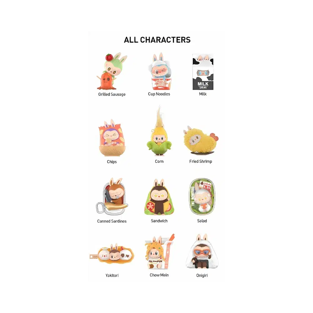 Pop Mart Labubu The Monsters Wacky Mart Series Figure Single Blind Box