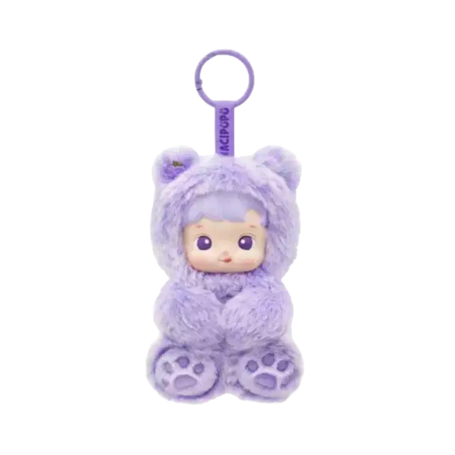 Pop Mart HACIPUPU Gummy Bear Series Vinyl Grape Flavor Plush Pendant