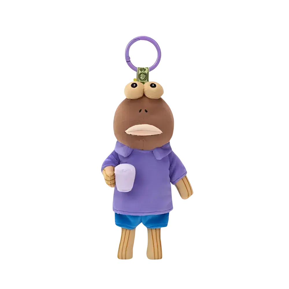 Pop Mart SpongeBob Squarepants Bikini Bottom Buddies Whimsical Dazed Fish Plush