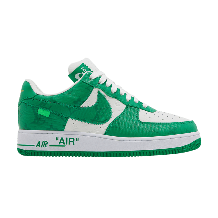 Louis Vuitton Nike Air Force 1 Low White Gym Green