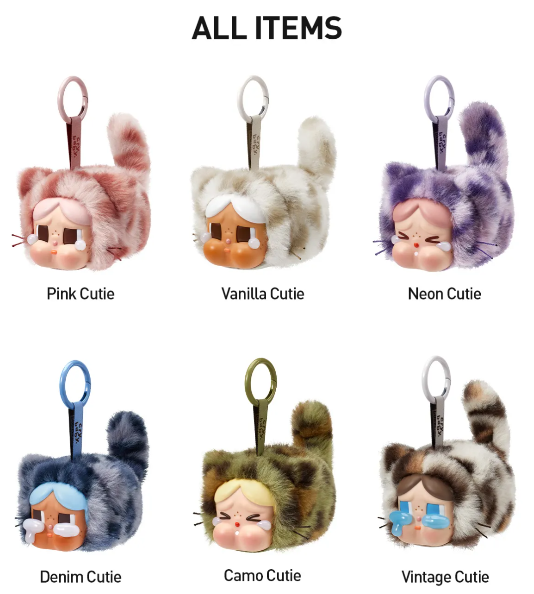 Pop Mart Labubu CRYBABY Wild But Cutie Series Single Blind box