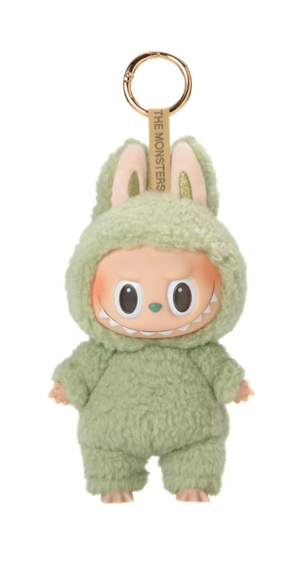 Pop Mart Labubu The Monsters Tasty Macarons Green Grape Vinyl Plush Pendant