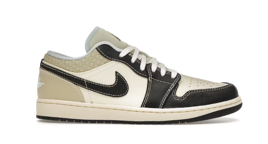 Air Jordan 1 Low 'Coconut Milk Black Muslin'