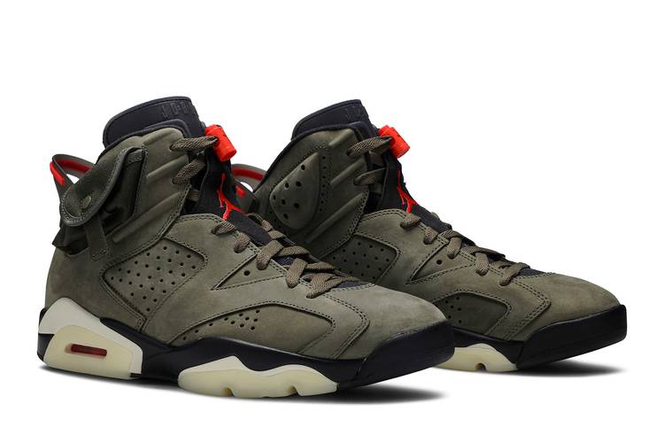 Air Jordan 6 Retro Travis Scott 'Olive'