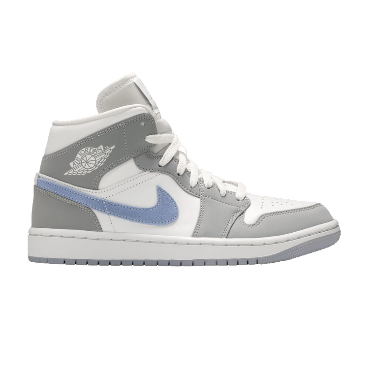 Air Jordan 1 Mid 'Wolf Grey Aluminum' (WMNS)