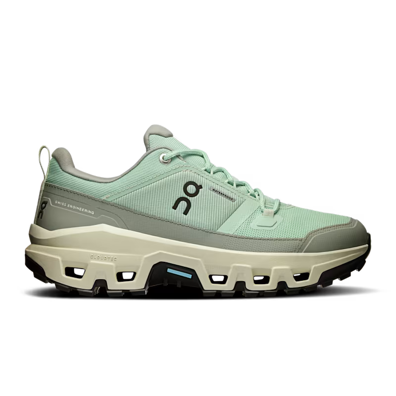On Running Cloudrock Low Waterproof 'Mineral Aloe'