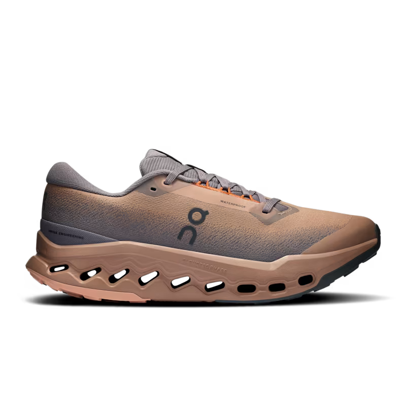 On Running Cloudsurfer Trail 2 Waterproof 'Portobello Pebble'
