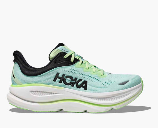 Hoka Bondi 9 'Luna Moth / Blue Spark'