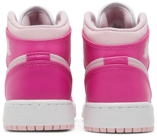 Air Jordan 1 Mid 'Fierce Pink' (GS)