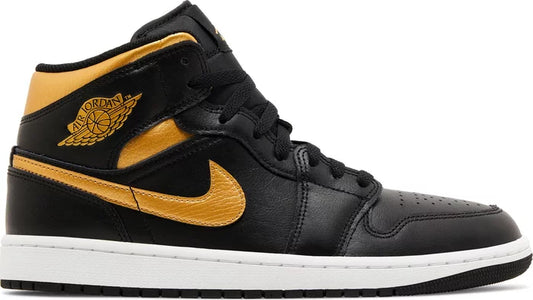 Air Jordan 1 Mid - 'Black / Metallic Gold'