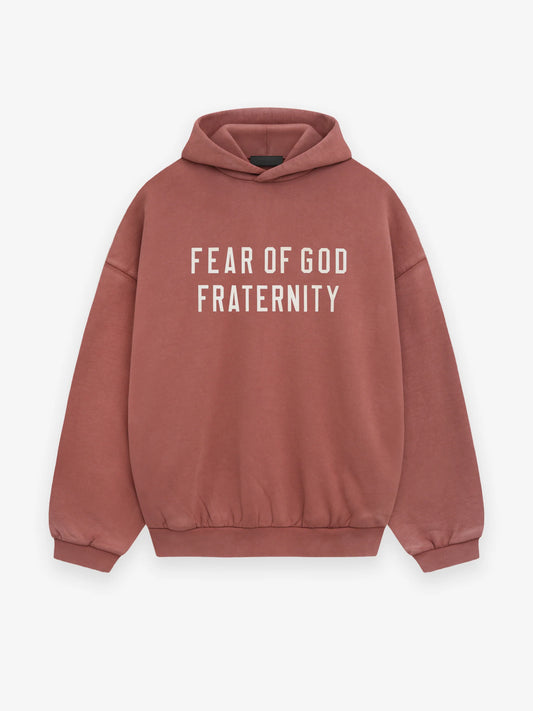 Fear Of God Essentials SS24 Hoodie Crimson