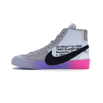 Blazer Mid Off-White Wolf Grey Serena Queen