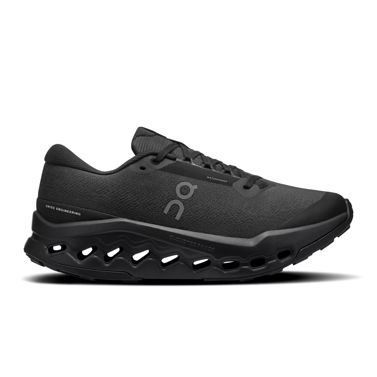 On Running Cloudsurfer Trail 2 Waterproof 'Black l Black"