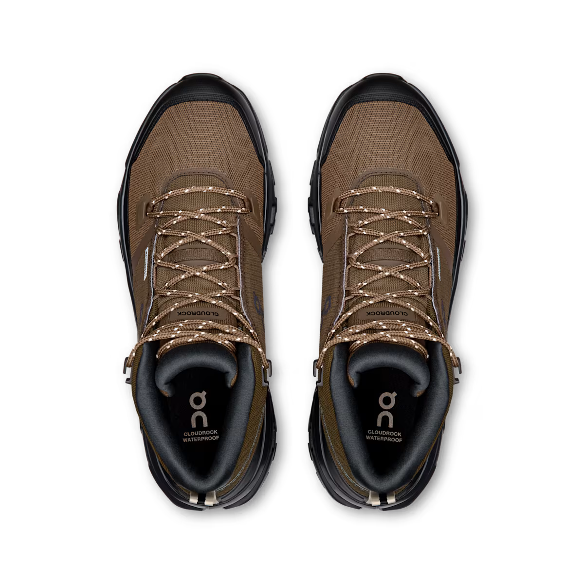 On Running Cloudrock Mid Waterproof 'Earth Black'