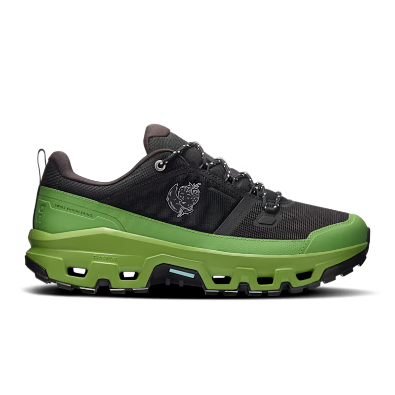 On Running Cloudrock Low Waterproof SHF 'Black Celery'