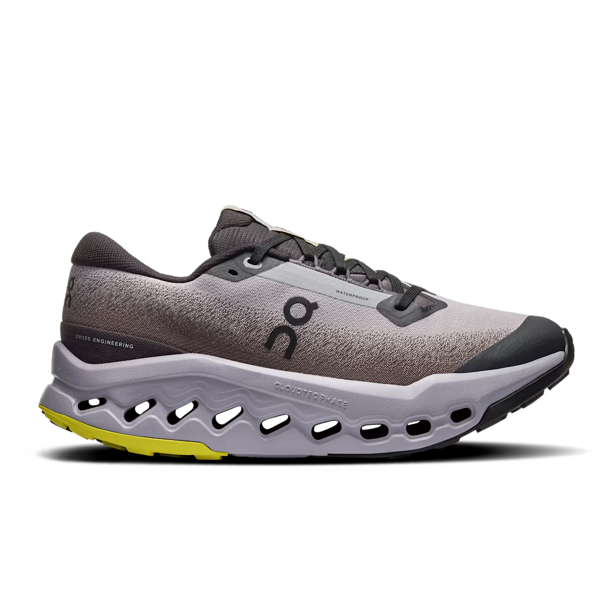 On Running Cloudsurfer Trail 2 Waterproof 'Black Lilac'
