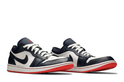 Jordan 1 Low .Obsidian Ember Glow.