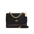 Coach Mini Klare Crossbody Bag In Signature Canvas 'Signature Canvas Gold Walnut Black'
