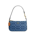 Coach Nolita 19 In Signature 'Denim Gold Indigo'