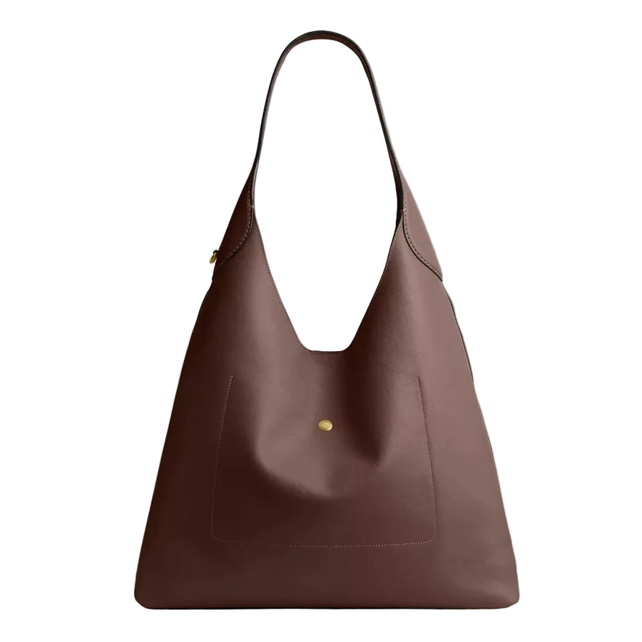 Coach Brooklyn Shoulder Bag 39 'Suede Brass Maple'