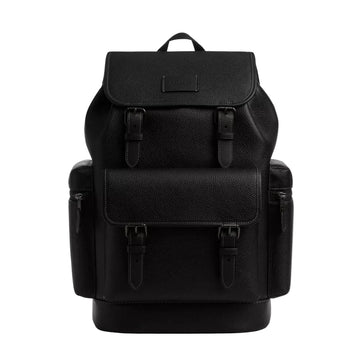 Coach Sprint Backpack 'Pebbled Leather Black Copper Finish Black Black'