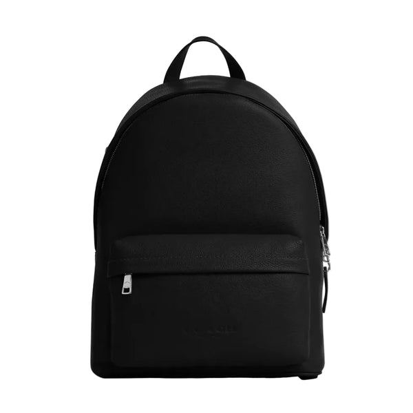 Coach Taylor Backpack 'Pebbled Leather Silver Black'