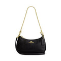 Coach Teri Mini Crossbody Bag With Quilting 'Gold Black'
