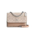 Coach Mini Klare Crossbody Bag In Signature Canvas 'Signature Canvas Silver Sand Taupe'