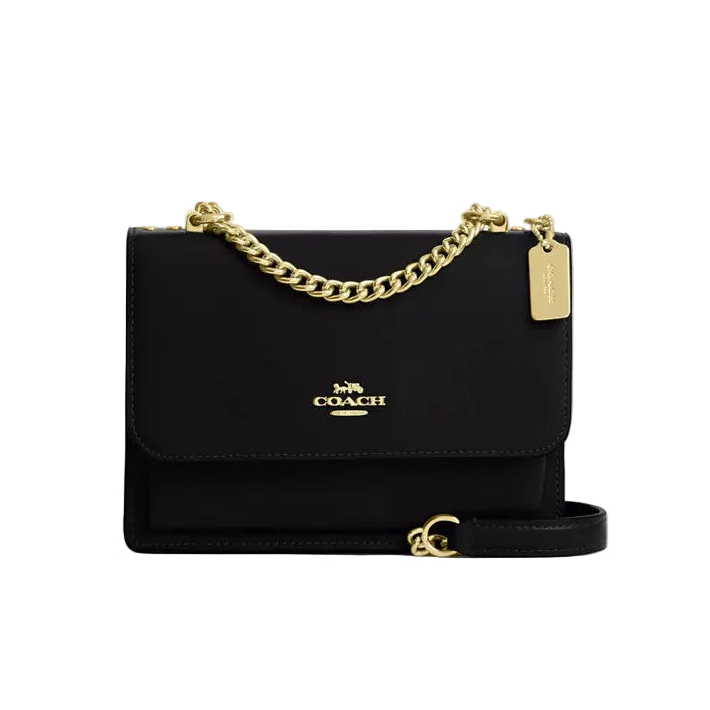 Coach Mini Klare Crossbody Bag 'Calf Leather Gold Black'