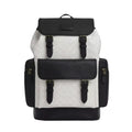 Coach Sprint Backpack In Colorblock Signature Canvas 'Signature Canvas Gunmetal Chalk Black'