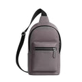 Coach West Pack 'Pebbled Leather Silver Graphite'
