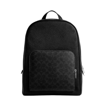Coach Wade Backpack In Signature Canvas 'Signature Canvas Black Signature'