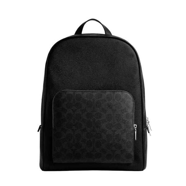 Coach Wade Backpack In Signature Canvas 'Signature Canvas Black Signature'